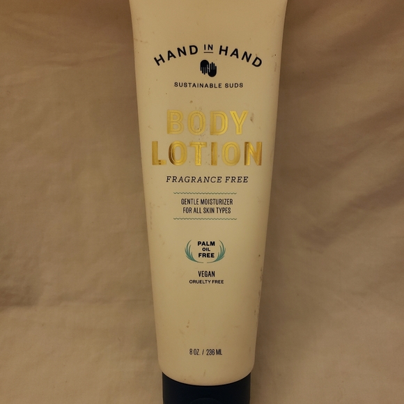 Hand In Hand Skincare Hand In Hand Body Lotion Fragrance Free 8 Oz
